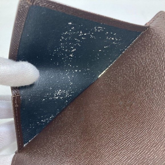 LOUIS VUITTON Damier Couvertle Cover passport case Damier Canvas Brown - Picture 4 of 10